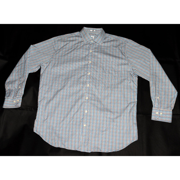 Peter Millar Men's Long Sleeve Button Front Shirt Size XL - Picture 3 of 8